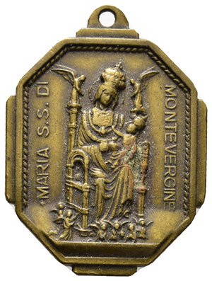 obverse: Medaglia Religiosa Maria di Montevergine 