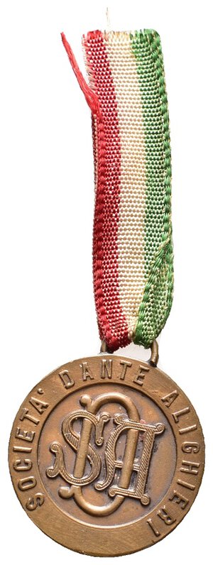 obverse: Medaglia Societa Dante Alighieri diam.23,8 mm 