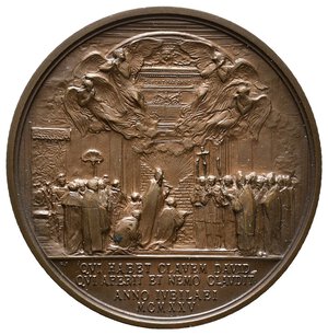 obverse: Medaglia Vaticano PIO XI Bronzo Anno III  In scatola ,diam.44 mm