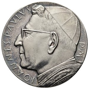reverse: VATICANO - Giovanni Paolo I , Medaglia argento 1978 , diam.44 mm  