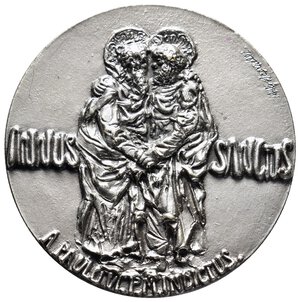 obverse: VATICANO - Paolo VI- medaglia 1975 argento diam.44 mm 