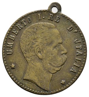 reverse: Medaglietta con Umberto I