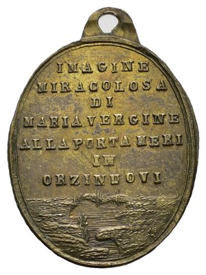 reverse: Medaglia religiosa Beata Vergine di Orzinuovi (BS)