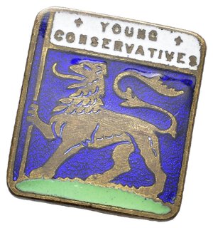 obverse: Distintivo inglese young conservatives