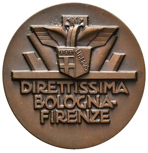 reverse: Medaglia Fascista Direttissima Bologna -Firenze 1934 diam.39 mm