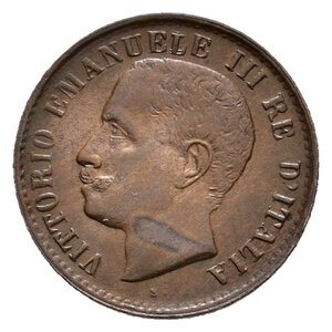 reverse: Vittorio Emanuele III   - 1 Centesimo 1904- NT Ribattute, 0 ribattuto 