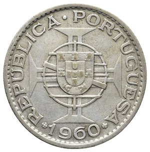 reverse: MOZAMBICO  20 Escudos argento 1960