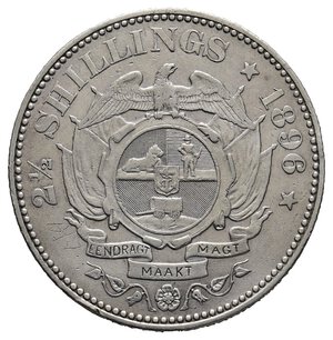 obverse: SUD AFRICA - 2,5 Shillings argento 1896