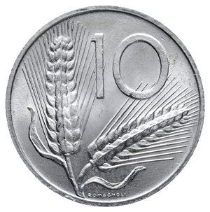 obverse: 10 Lire  1955 FDC