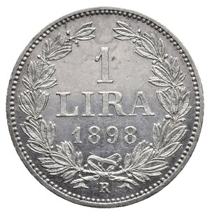 obverse: SAN MARINO 1 Lira argento 1898 