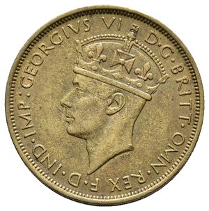 reverse: BRITISH WEST AFRICA George VI 2 Shillings 1947 