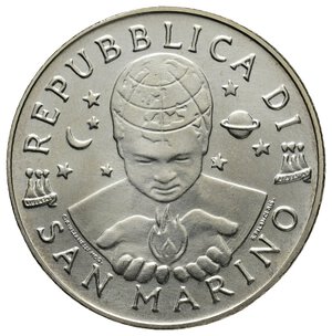 reverse: SAN MARINO 5000 Lire argento 1998 