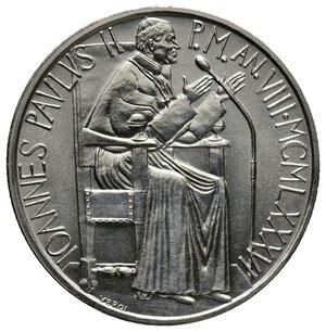reverse: VATICANO - Giovanni Paolo II -1000 Lire argento 1986 