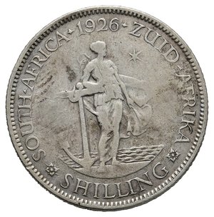 obverse: SUD AFRICA - George V Shilling argento 1926 