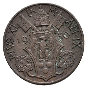 reverse: VATICANO Pio XI 10 centesimi 1930 