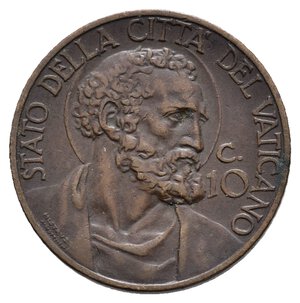 obverse: VATICANO Pio XI 10 centesimi 1932 