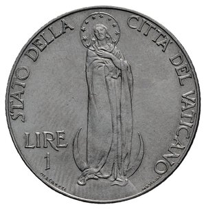 obverse: VATICANO Pio XII 1 Lira 1941