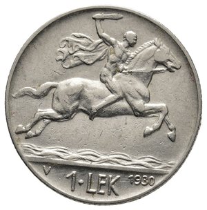 obverse: ALBANIA - Zog - 1 Lek 1930 