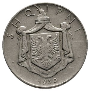 obverse: ALBANIA 1/2  lek 1930  