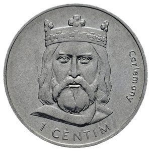 obverse:  ANDORRA 1 Centim 2002