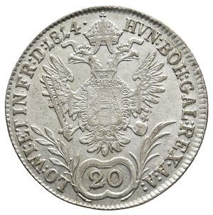 obverse: AUSTRIA 20 Kreuzer 1814 zecca A