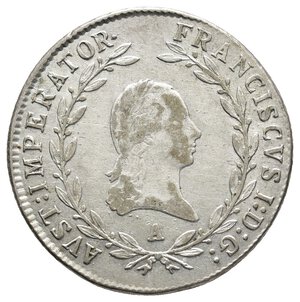 reverse: AUSTRIA 20 Kreuzer 1814 zecca A