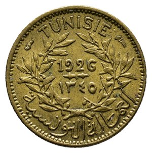 reverse: TUNISIA - 50 Centimes 1926