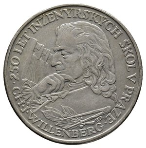 obverse: CECOSLOVACCHIA  10 Korun argento 1957