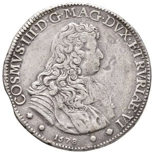 reverse: FIRENZE  Cosimo III De  Medici (1670-1723) piastra 1678 