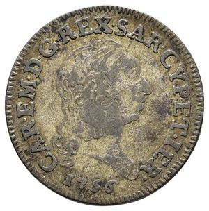 reverse: REGNO DI SARDEGNA  - CARLO EMANUELE III - 7,6 Soldi 1756
