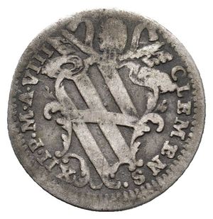 reverse: STATO PONTIFICIO - Clemente XII  Grosso 1737 