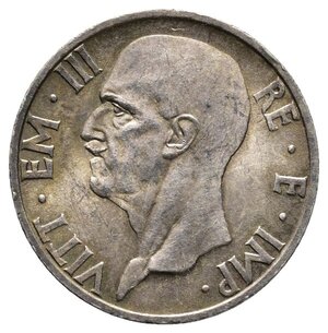 reverse: Vittorio Emanuele III - 5 Lire Famiglia argento 1936 Qfdc