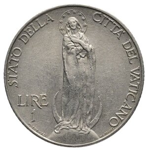 obverse: VATICANO - Pio XI - 1 Lira 1934