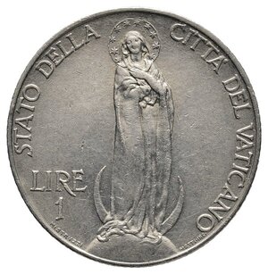 obverse: VATICANO - Pio XI - 1 Lira 1935
