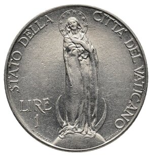 obverse: VATICANO - Pio XI - 1 Lira 1937