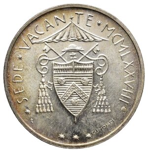 obverse: VATICANO - SEDE VACANTE - 500 Lire argento 1978
