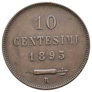 obverse: SAN MARINO - 10 centesimi 1893 BELLA CONSERVAZIONE