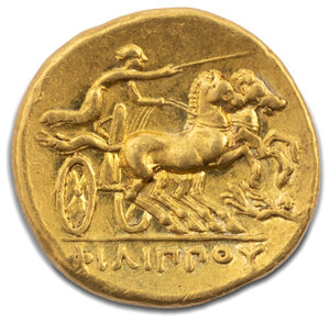 reverse: MACEDONIA, FILIPPO II, 359-336 A.C. - STATERE