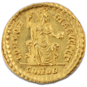 reverse: IMPERO ROMANO, TEODOSIO I, 379-395 D.C. - SOLIDO