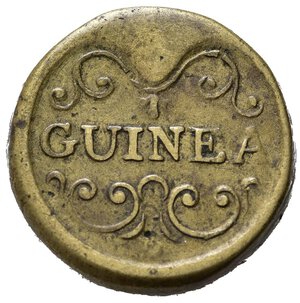 obverse: Pesi Monetali. GRAN BRETAGNA. Weights. Peso monetale da 1 Guinea. AE (8,25 g). BB+