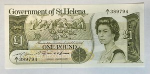 obverse: SANT ELENA. Elisabetta II. 1 Pound 1981. FDS