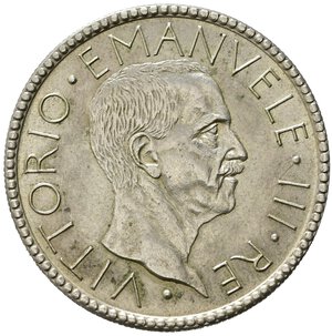 obverse: FALSO DA STUDIO. Vittorio Emanuele III (1900-1943). Roma. 20 lire Littore 1927 anno VI (14,85 g)