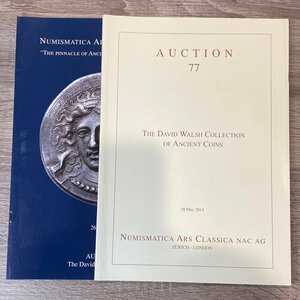 obverse: NAC – Numismatica Ars Classica, The David Walsh Collection of Ancient Coins. Auction no. 77. Zurich, 26 May 2014. 165pp., ill. col. Ottimo stato