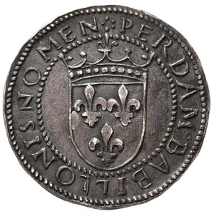 reverse: FRANCIA. III Repubblica. Essai del ducato oro di Luigi XII (XIX sec.). Ag (6,50 g). VG 3964. qSPL