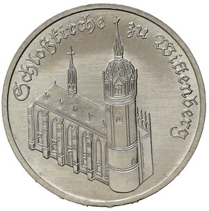 reverse: GERMANIA. DDR. 5 marchi 1983 A 