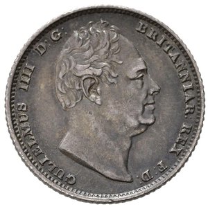 obverse: GRAN BRETAGNA. Guglielmo IV. 6 Pence 1831. Ag. Km 712. BB+