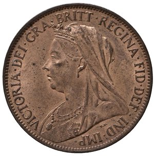 obverse: GRAN BRETAGNA. Victoria. 1/2 penny 1895. Cu. KM789. FDC