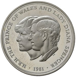 reverse: GRAN BRETAGNA. 25 New Pence 1981 