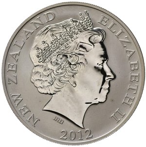 obverse: NUOVA ZELANDA. Dollaro 2012 