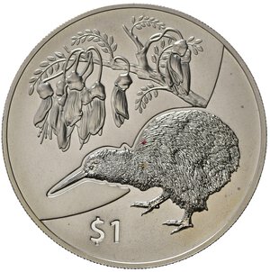 reverse: NUOVA ZELANDA. Dollaro 2012 